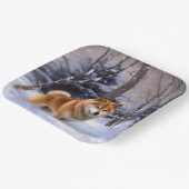Shiba Inu Let It Schnee Weihnachten Pappteller (Gewinkelt)
