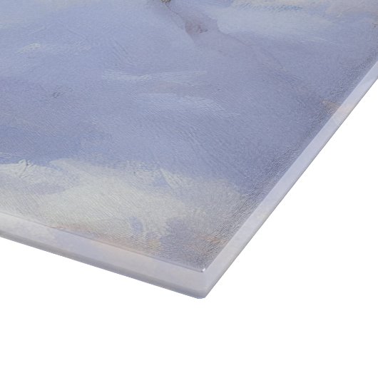 Shiba Inu Let It Schnee Weihnachten Schneidebrett (Ecke)