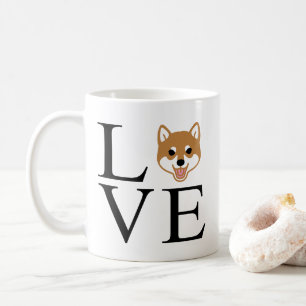 Shiba Inu Liebe Kaffeetasse