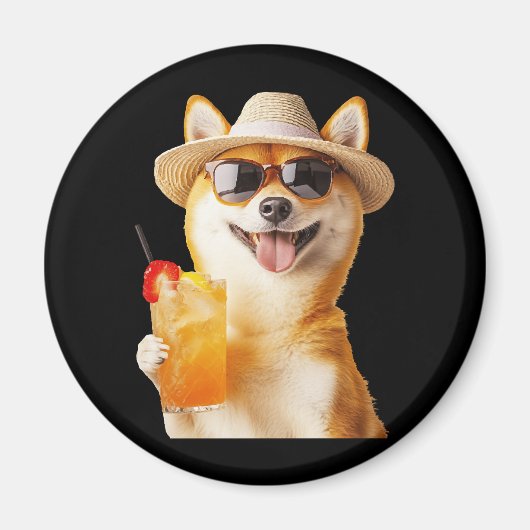 Shiba Inu Magnet (Vorne)