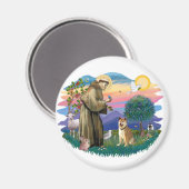 Shiba Inu Magnet (Vorderseite/Rückseite)