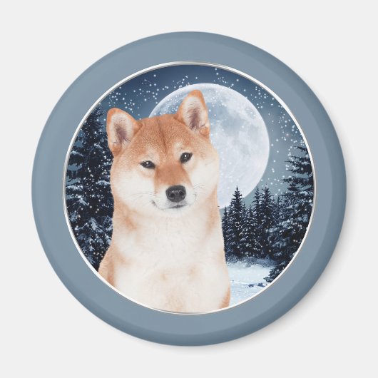 Shiba Inu Magnet (Vorne)