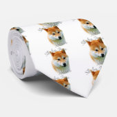 Shiba Inu Mama 2 Krawatte (Gerollt)