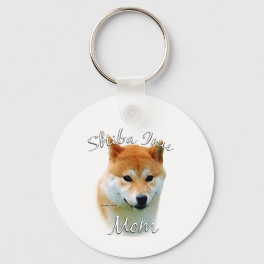 Shiba Inu Mama 2 Schlüsselanhänger (Vorderseite)