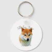 Shiba Inu Mama 2 Schlüsselanhänger (Rückseite)