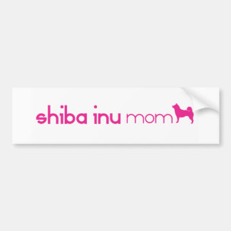 Shiba Inu Mama Autoaufkleber