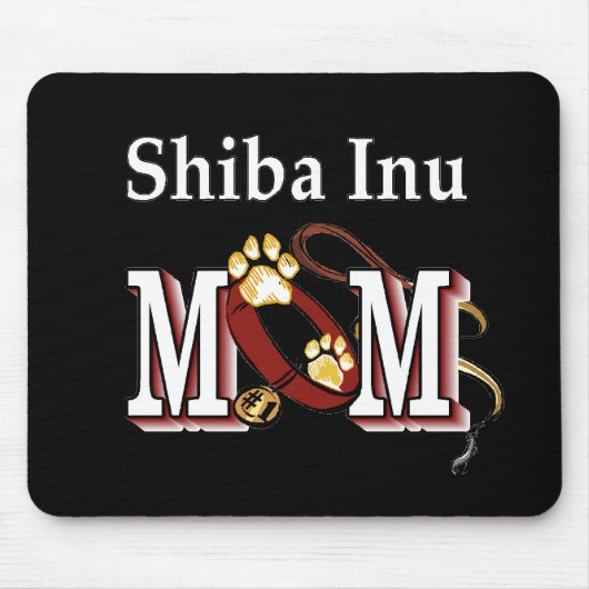 Shiba Inu MAMA Geschenke Mousepad (Vorne)