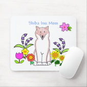 Shiba Inu Mama Mousepad (Mit Mouse)