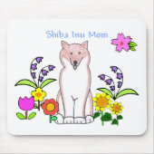 Shiba Inu Mama Mousepad (Vorne)
