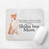 Shiba Inu Mama Mousepad (Mit Mouse)