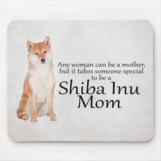 Shiba Inu Mama Mousepad (Vorne)