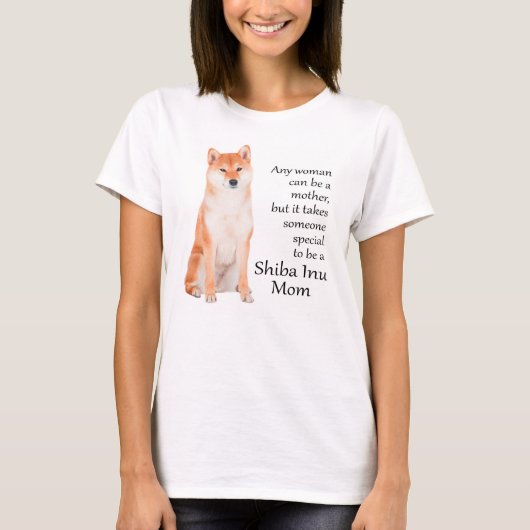 Shiba Inu Mama T - Shirt (Vorderseite)