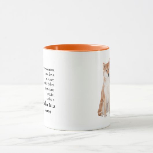 Shiba Inu Mama Tasse (Zentrum)