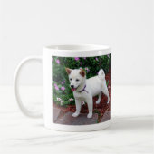 Shiba-inu Maru Kaffeetasse (Links)