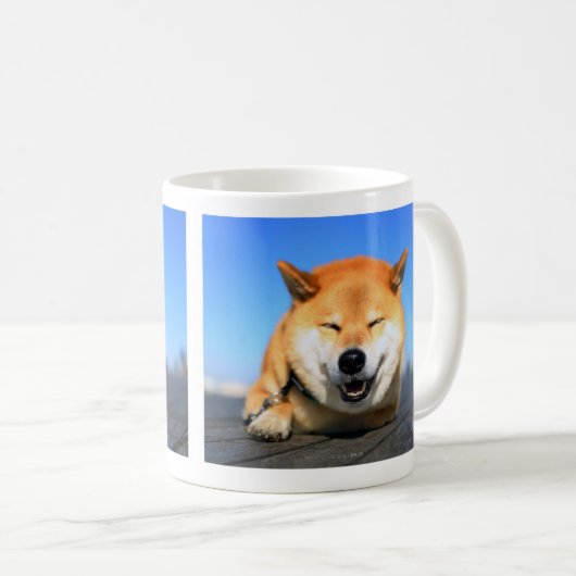 Shiba-inu Maru Kaffeetasse (VorderseiteRechts)
