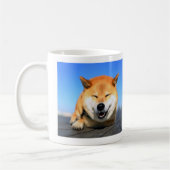 Shiba-inu Maru Kaffeetasse (Links)