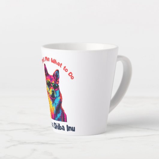 Shiba Inu Milchtasse (Rechte Ecke)