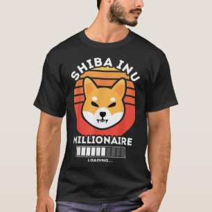 Shiba Inu Millionaire - Shiba Inu Coin cryptocurre T-Shirt