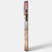 Shiba Inu mit Rainbow Bubble Tee Telefon Case-Mate iPhone Hülle (Rückseite / Links)