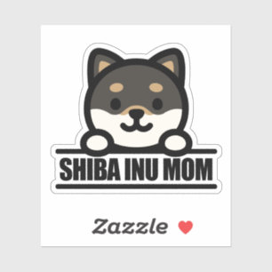 SHIBA INU MOM - Liebhaberisches Shiba Inu-Mutter-D Aufkleber