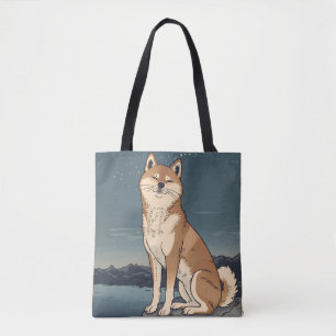 Shiba Inu Mondlicht-Tasche Tasche