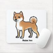 Shiba inu mousepad (Mit Mouse)