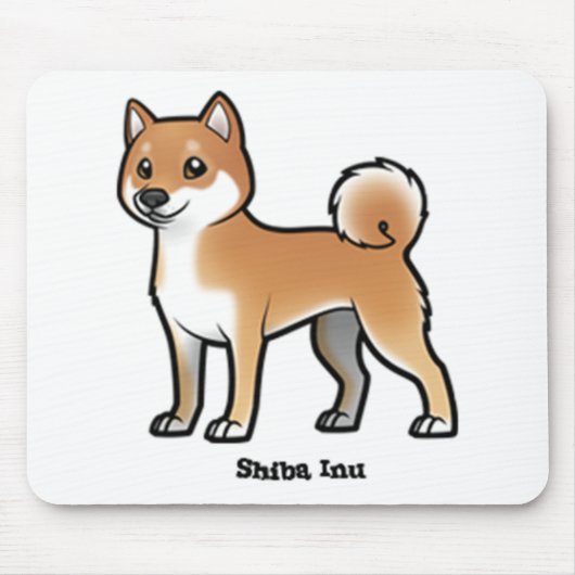Shiba inu mousepad (Vorne)