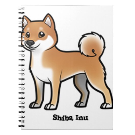 Shiba inu notizblock (Vorderseite)