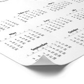 Shiba Inu Original Malerei 1 Kalenderposter 2021 Poster (Ecke)