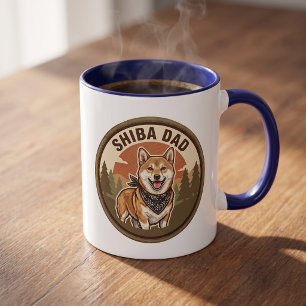 Shiba Inu Papa Kaffeetasse Shiba Hund Papa Gesch