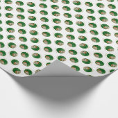 Shiba Inu Peace Geschenkpapier (Ecke)