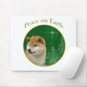 Shiba Inu Peace Mousepad (Mit Mouse)