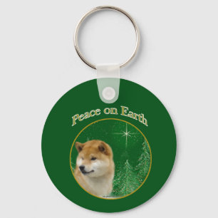 Shiba Inu Peace Schlüsselanhänger
