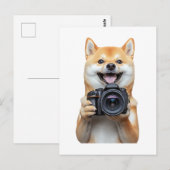 Shiba Inu Postkarte (Vorne/Hinten)