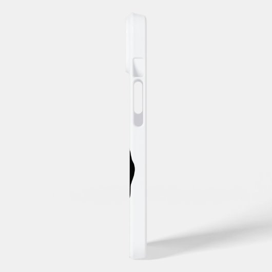 Shiba Inu Puppy Art Monogram Case-Mate iPhone Hülle (Rückseite / Links)