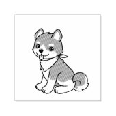 Shiba Inu Puppy Dog Permastempel (Design)