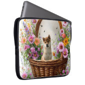 Shiba Inu Puppy Laptopschutzhülle (Vorne Rechts)