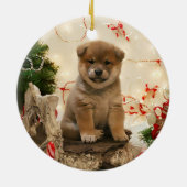 Shiba Inu Puppy Ornament (Hinten)