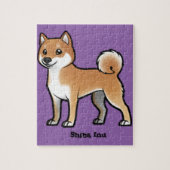 Shiba inu puzzle (Vertikal)