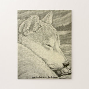 Shiba Inu Puzzlespiel personalisierte Shiba Inu Puzzle