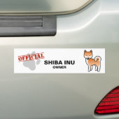Shiba Inu Red Autoaufkleber (Auf Auto)
