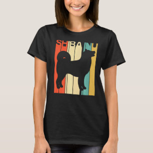 Shiba Inu Retro Vintag 60er 70er 80er Dog Lover T-Shirt