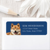 Shiba Inu Return Address Labels (Insitu)