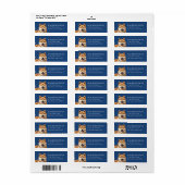 Shiba Inu Return Address Labels (Vorne)