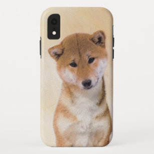 Shiba Inu (Rot) Malerei - Original Hunde Kunst Case-Mate iPhone Hülle