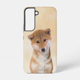 Shiba Inu (Rot) Malerei - Original Hunde Kunst Samsung Galaxy Hülle