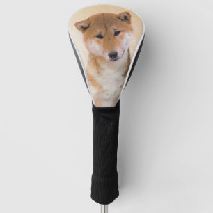 Shiba Inu (rote) Malerei - ursprüngliche Golf Headcover