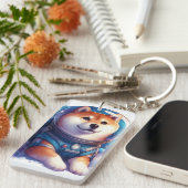 Shiba Inu Schlüsselanhänger (Vorderseite rechts)