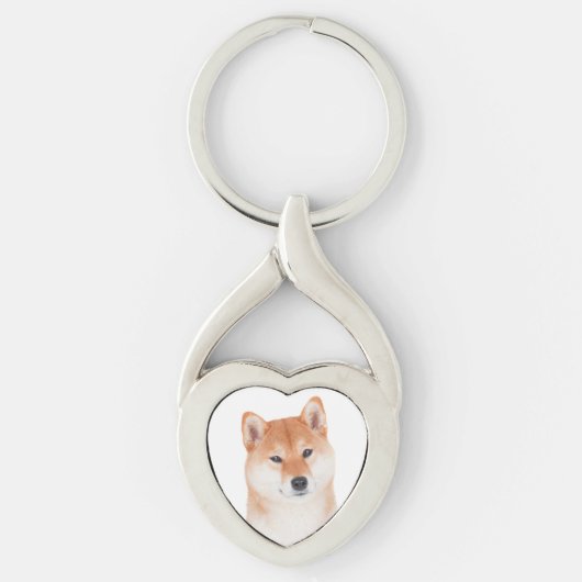 Shiba Inu Schlüsselanhänger (Vorderseite)