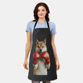 Shiba Inu Schürze (Getragen)